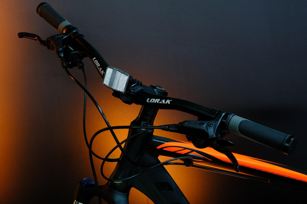 Lorak 6.0 Матовый Чёрный/Оранжевый рама 23 (на рост 189-205)