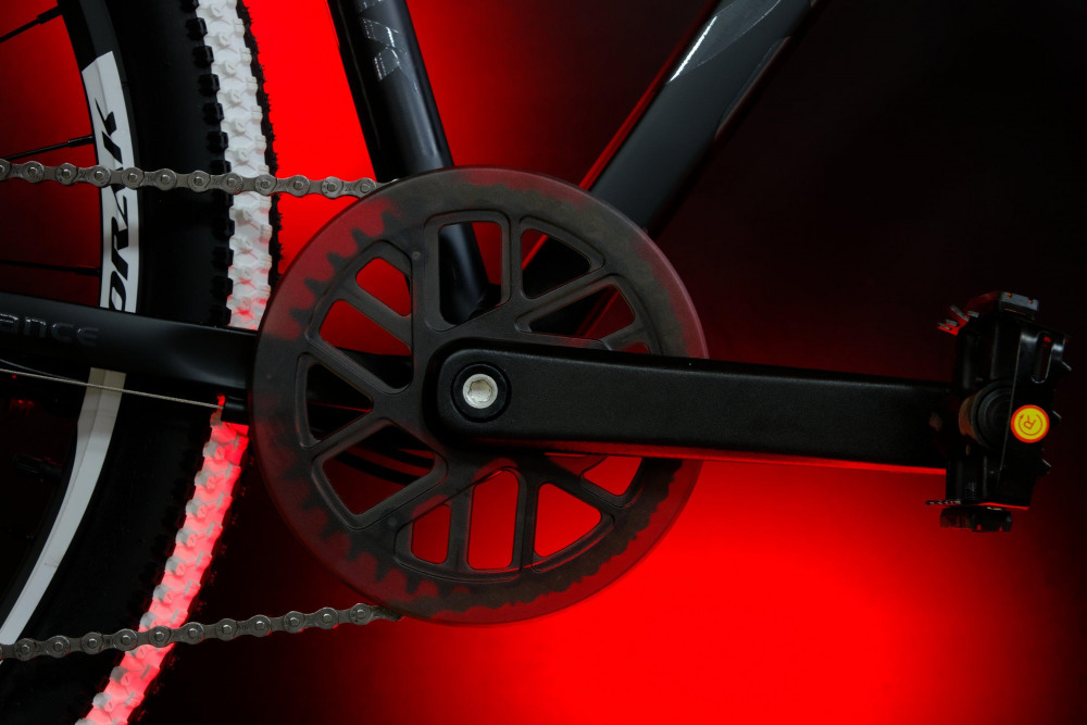 LORAK GLORY 200 8 sp Матовый Чёрный/Белый 15р (на рост 141-160)