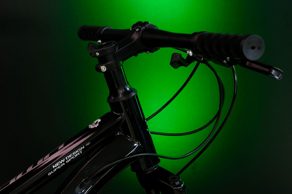 SHMA MTB 26 Чёрный/Серебристый рама 16 (на рост 150-165)